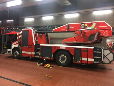 Besuch bei der Berufsfeuerwehr der Stadt Bern